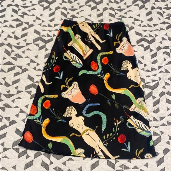 Museo Nero Sandy Midi Skirt - Picture 1 of 3